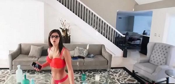 Amazing Hardcore Bang On Tape With Hot Girlfriend (leah gotti) clip-19